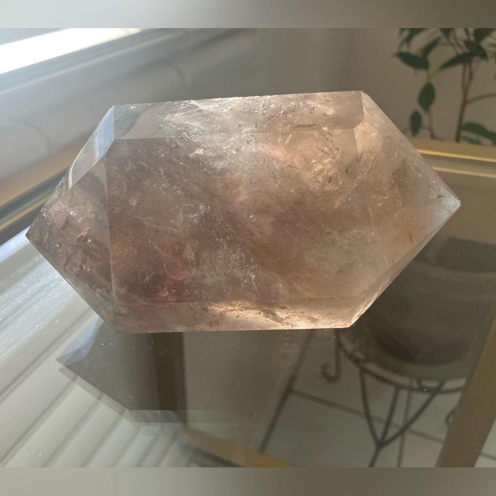 Smoky quartz - double terminated polished - rainbows 🌈 💎💎